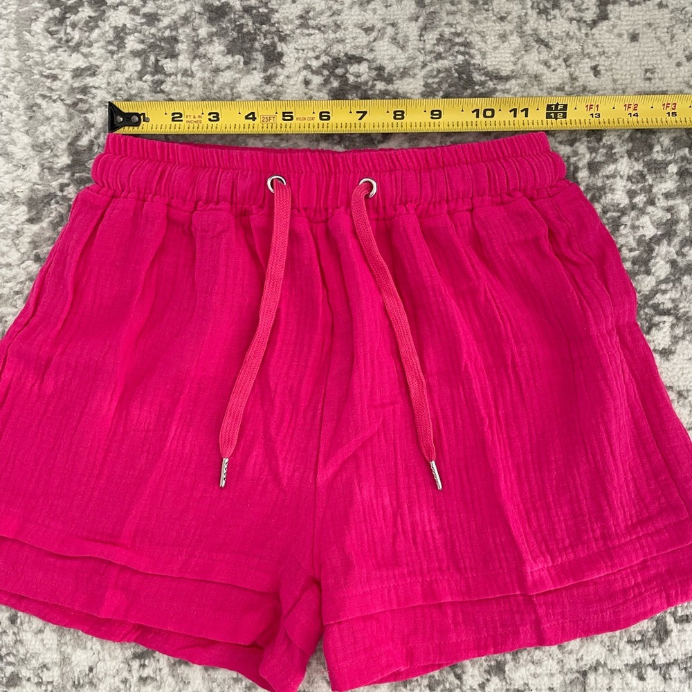 3/$40 New crinkle look shorts sz xs.